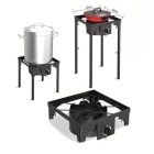 Kültéri gáztűzhely állítható lábakkal