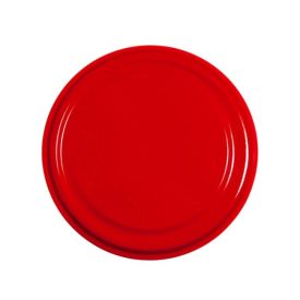 Piros befőttesüveg-tető – 82 mm