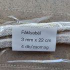 Fáklyabél 3mm / 22cm