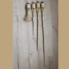 Asztal bambusz fáklya