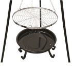 Állványos grillsütő, tűzrakó