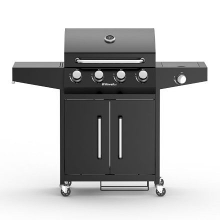 Gázgrill 4+1 gázégővel - 15 kW