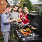 Gázgrill 4+1 gázégővel - 15 kW