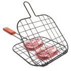 Hús grillező rács fa nyéllel