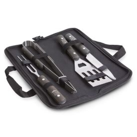 4 részes grillező készlet - táskában