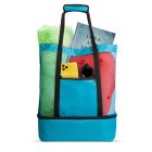 Termorekeszes strandtáska - kék