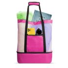 Termorekeszes strandtáska - rózsaszín