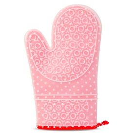 Pöttyös szilikonos - Edényfogó kesztyű