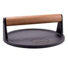 Öntöttvas húsprés, húsvasaló - 18 cm kerek