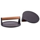 Öntöttvas húsprés, húsvasaló - 18 cm kerek