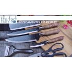 6 részes rozsdamentes késkészlet 