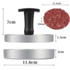 Alumínium hamburger húspogácsa készítő