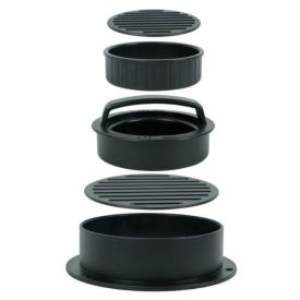 Műanyag hamburger húspogácsa készítő szett