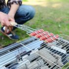 Kolbászsütő rács