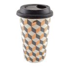 Kerámia bögre fedővel