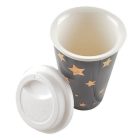 Kerámia bögre fedővel