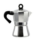 3 személyes kotyogós kávéfőző - aluminium, fényes