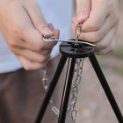 Szétszedhető bográcsállvány