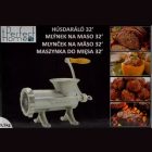 32-es húsdaráló 9,5 kg