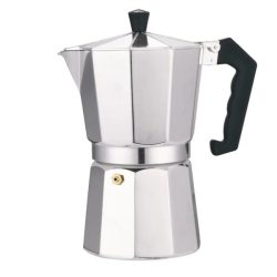 6 személyes aluminium kotyogós kávéfőző - indukciós