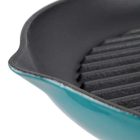 Zománcozott Öntöttvas Grill Szeletsütő - türkizkék