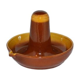 Mázas agyag csirkesütő állvány