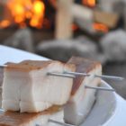 Villás grillnyárs, szalonnasütő nyárs - 76 cm