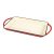 Öntöttvas grill tepsi - 33 x 21,5 cm, piros