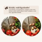 Zöldséges befőttesüveg-tető – 82 mm, 10 db/cs