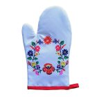 Népi mintás - Edényfogó kesztyű