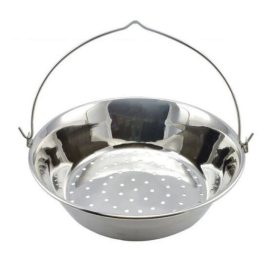 Rozsdamentes abálókosár – 40 cm