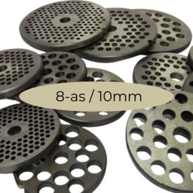 8-as tárcsa 10mm-es lyukkal húsdarálóhoz