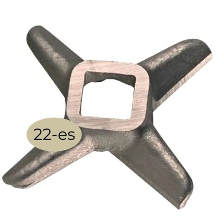 22-es húsdaráló kés