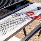 Szögletes faszenes grillsütő