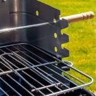 Szögletes faszenes grillsütő